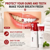 Sp-4 probiotic whitening toothpaste, Teeth Whitener Toothpaste, Natural Tooth Whitener (PACK OF 2)